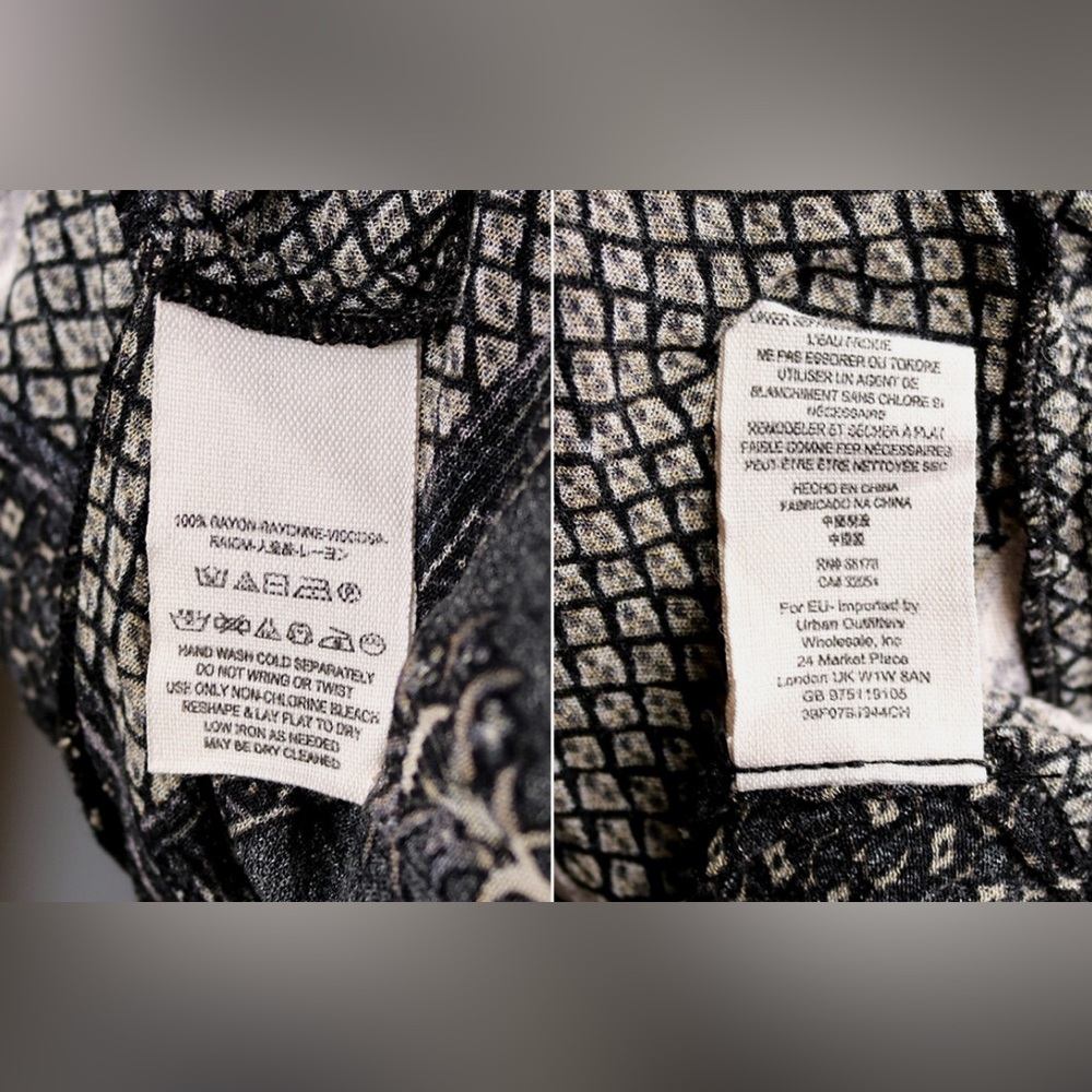 Free People Festival Twilight Star Duster Scarf Shawl Poncho Cape (Size XS/S) - Picture 5 of 6